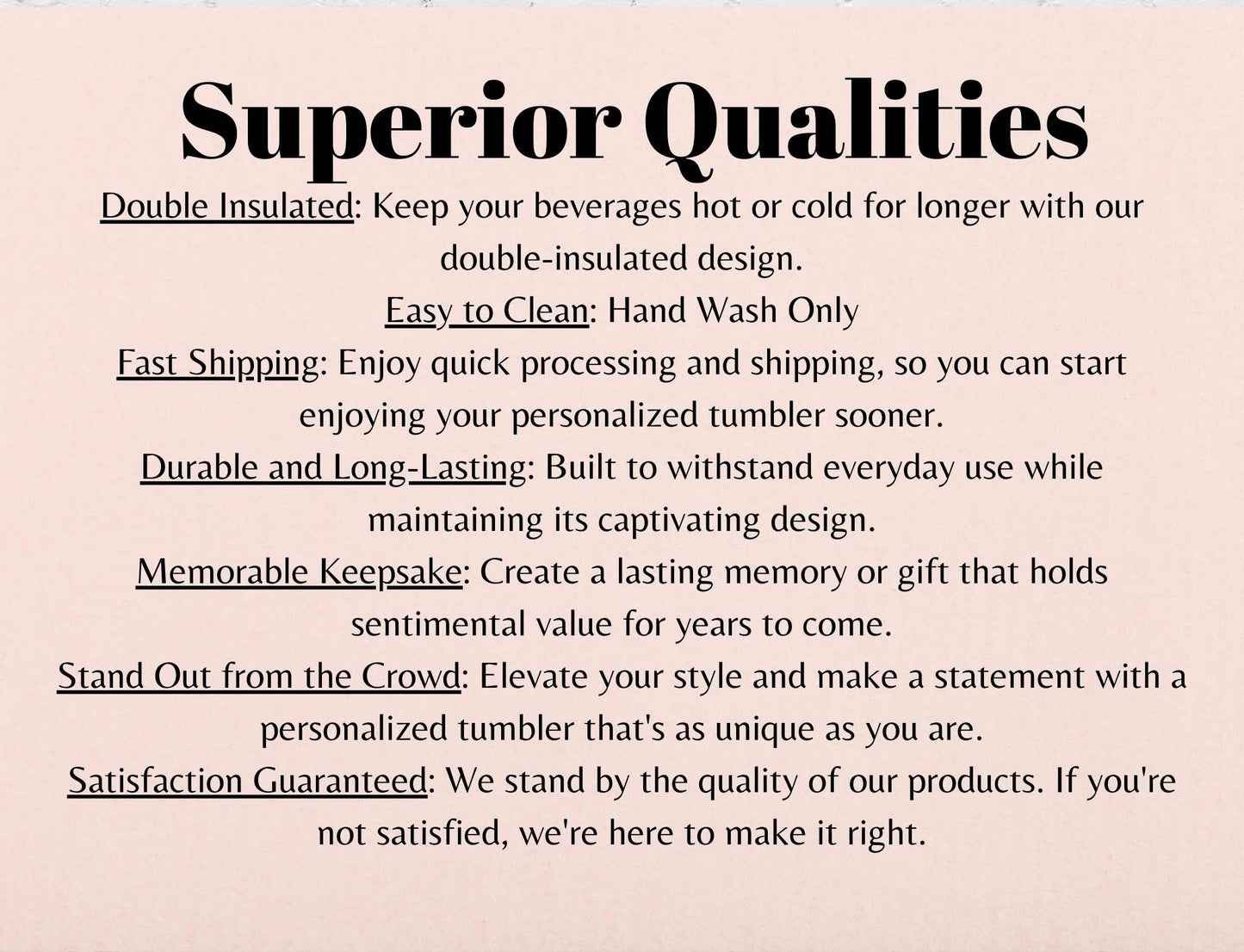 Royal Elegance Tumblers